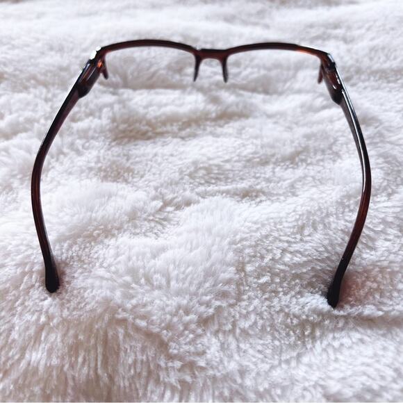Sam Tortoise Brown Rectangular Reading Glasses - Picture 12 of 15